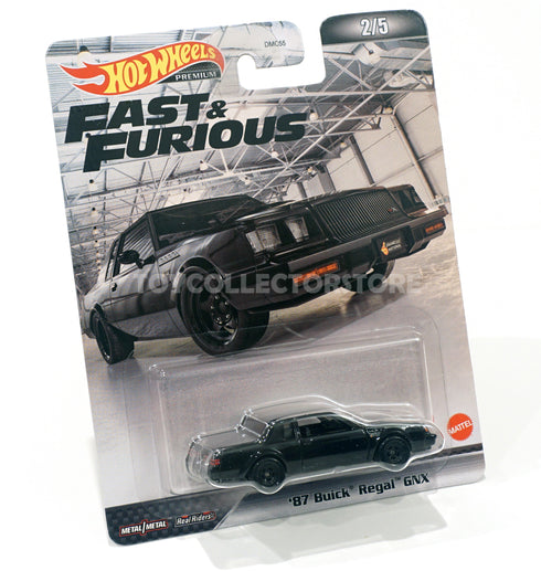 Hot Wheels Fast and Furious 87 Buick Regal Grand National GNX Diecast